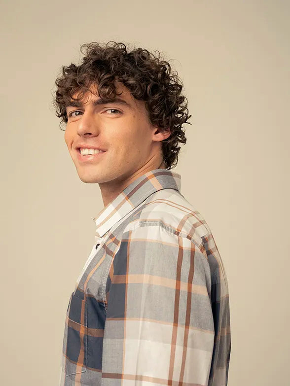 Easy Care Shirt in Large Check