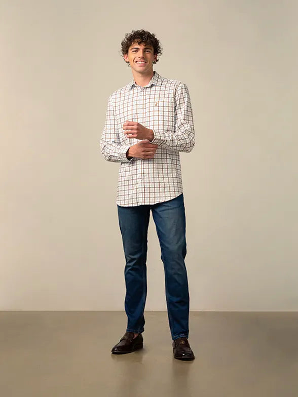 Easy Care Shirt in Small Check