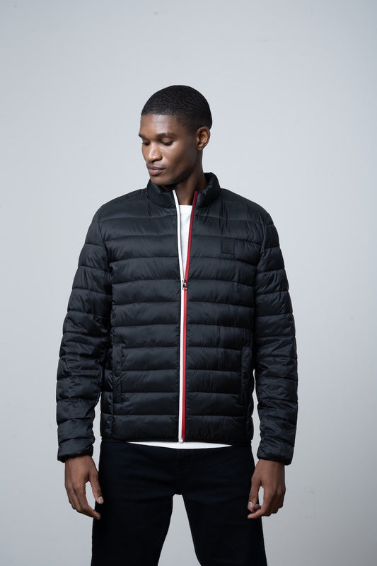 Rocky Puffer Jacket in Black