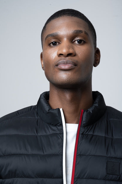 Rocky Puffer Jacket in Black