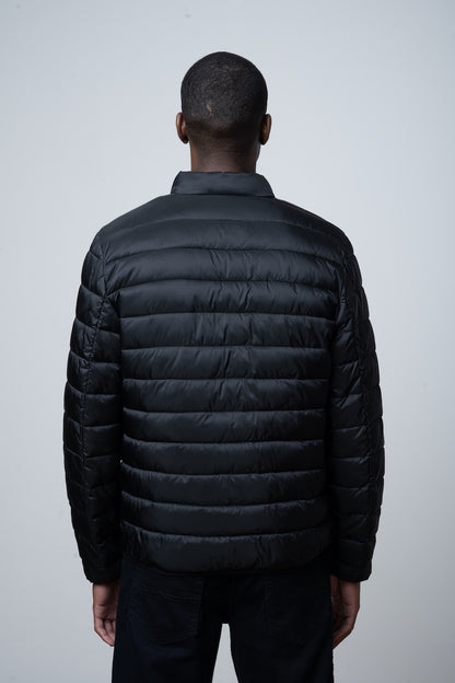 Rocky Puffer Jacket in Black
