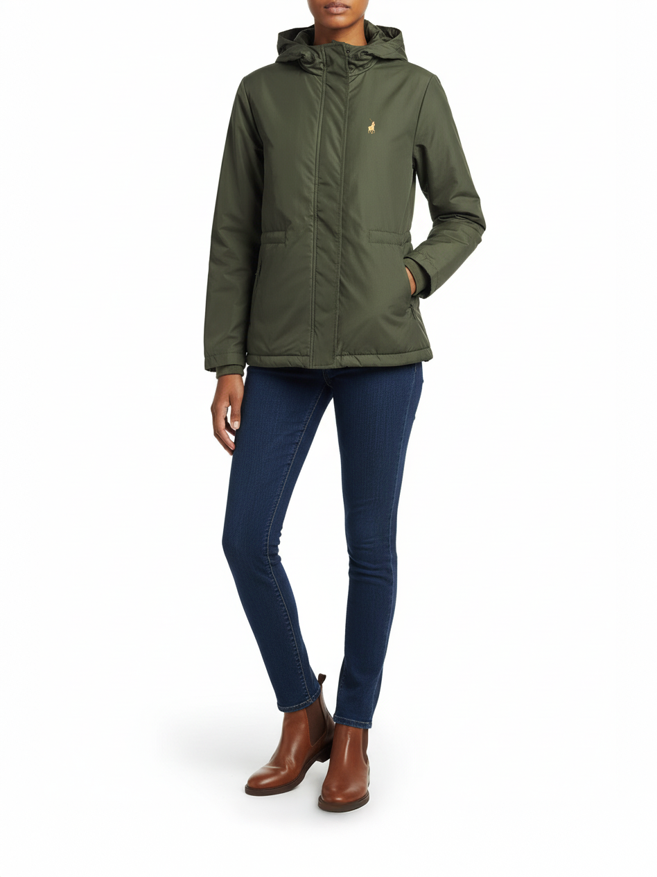 Hannah All Weather Jacket in Olive