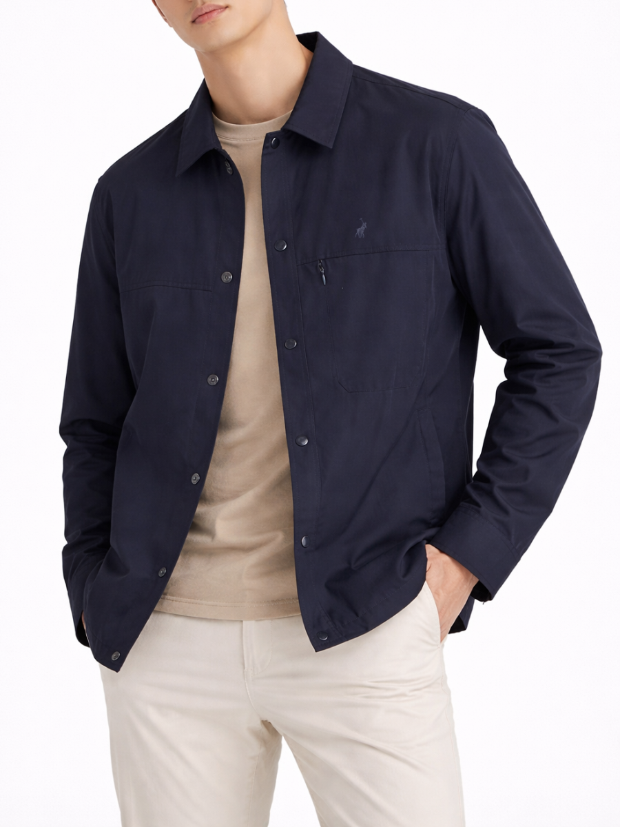 Light Padded Jacket in Navy