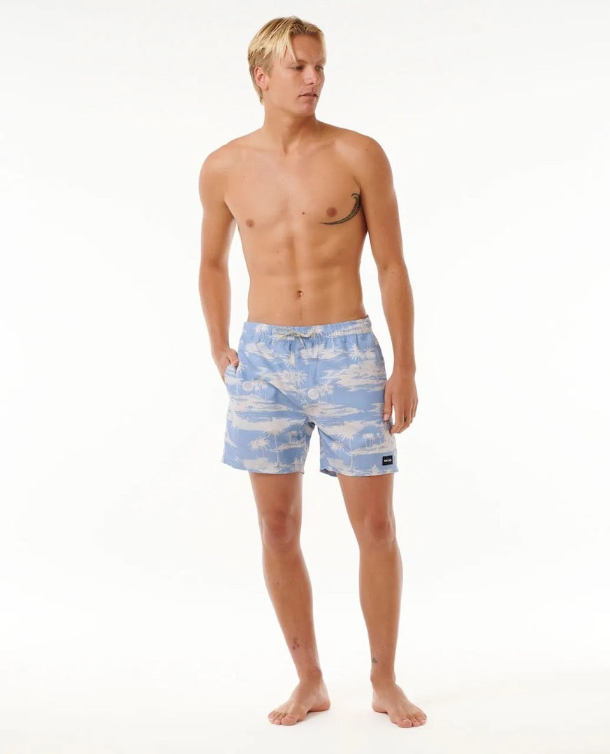 Dreamers Volley Boardshort in Spray Blue