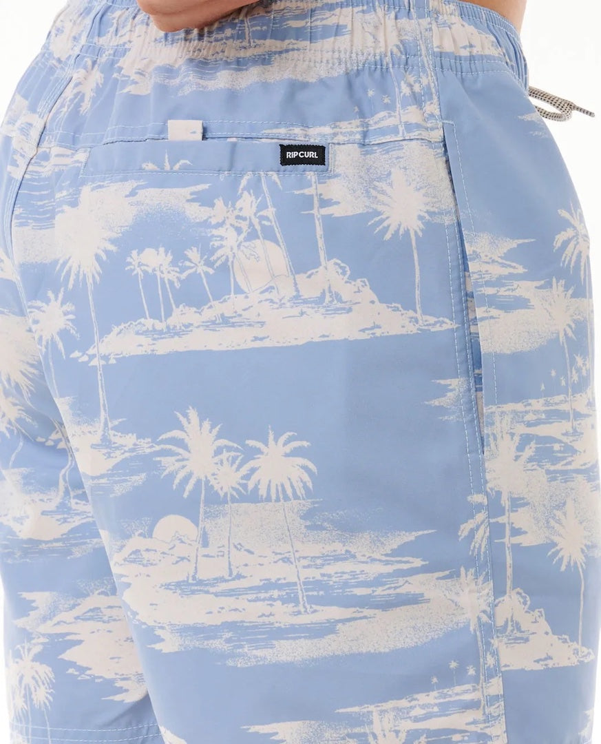 Dreamers Volley Boardshort in Spray Blue