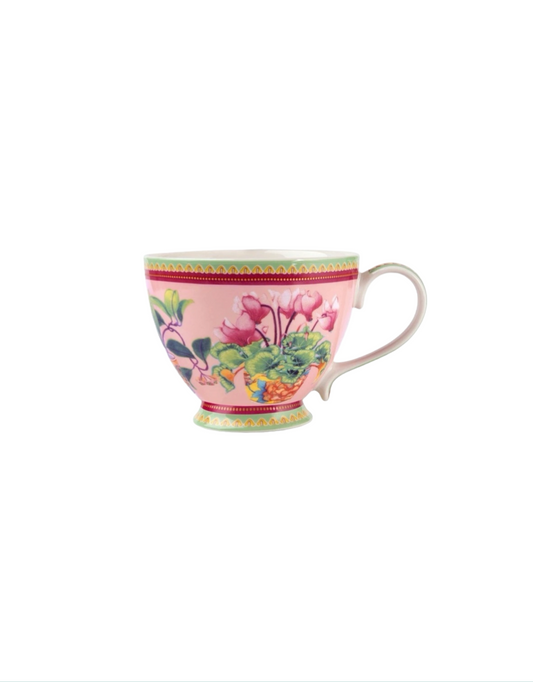 Gabby Malpas Jardin Footed Cup in Cyclamen