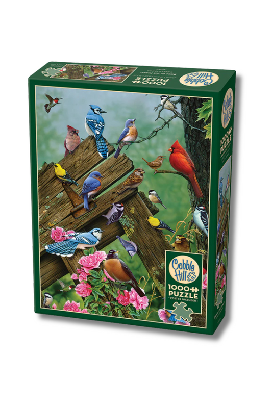 'Birds of The Forest' 1000 Piece Puzzle