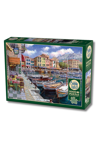 'Cafe in Cassis' 1000 Piece Puzzle