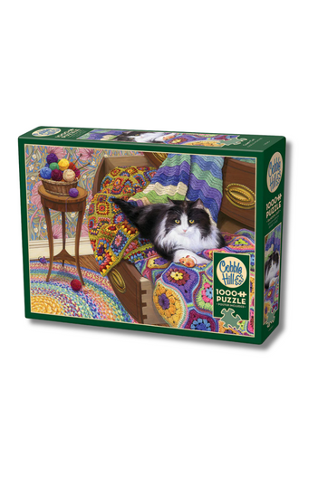 'Comfy Cat' 1000 Piece Puzzle