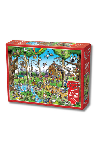 'Doodletown: Birdwatchers Paradise' 1000 Piece Puzzle