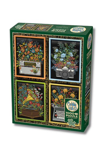 'Floral Objects' 1000 Piece Puzzle