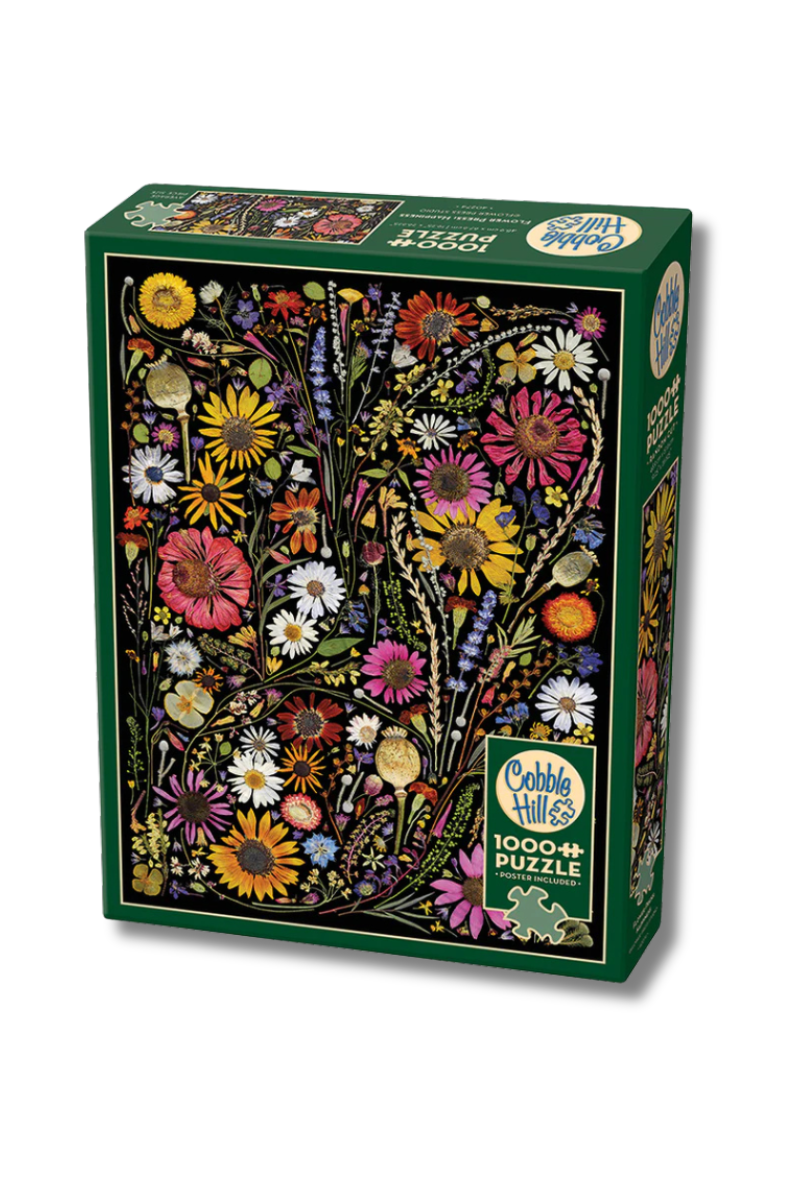 'Flower Press: Happiness' 1000 Piece Puzzle