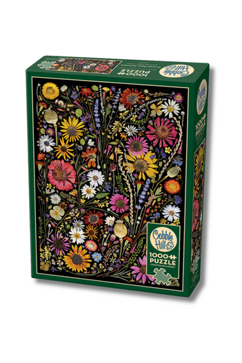 'Flower Press: Happiness' 1000 Piece Puzzle