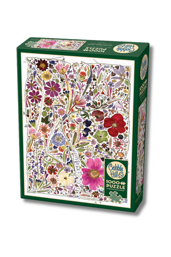 'Flower Press: Spring' 1000 Piece Puzzle