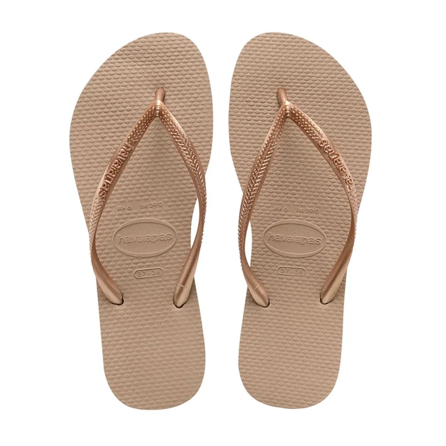 Havaianas Slim in Rose Gold