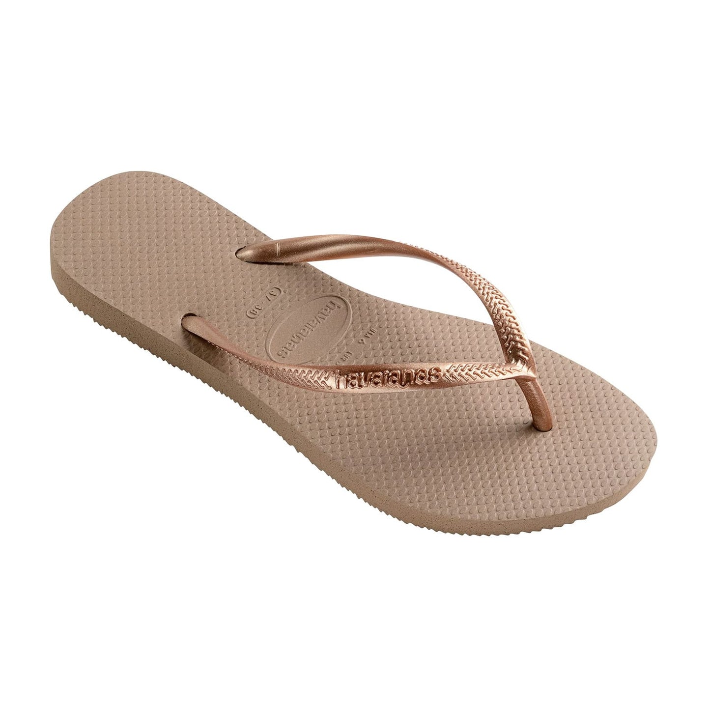 Havaianas Slim in Rose Gold