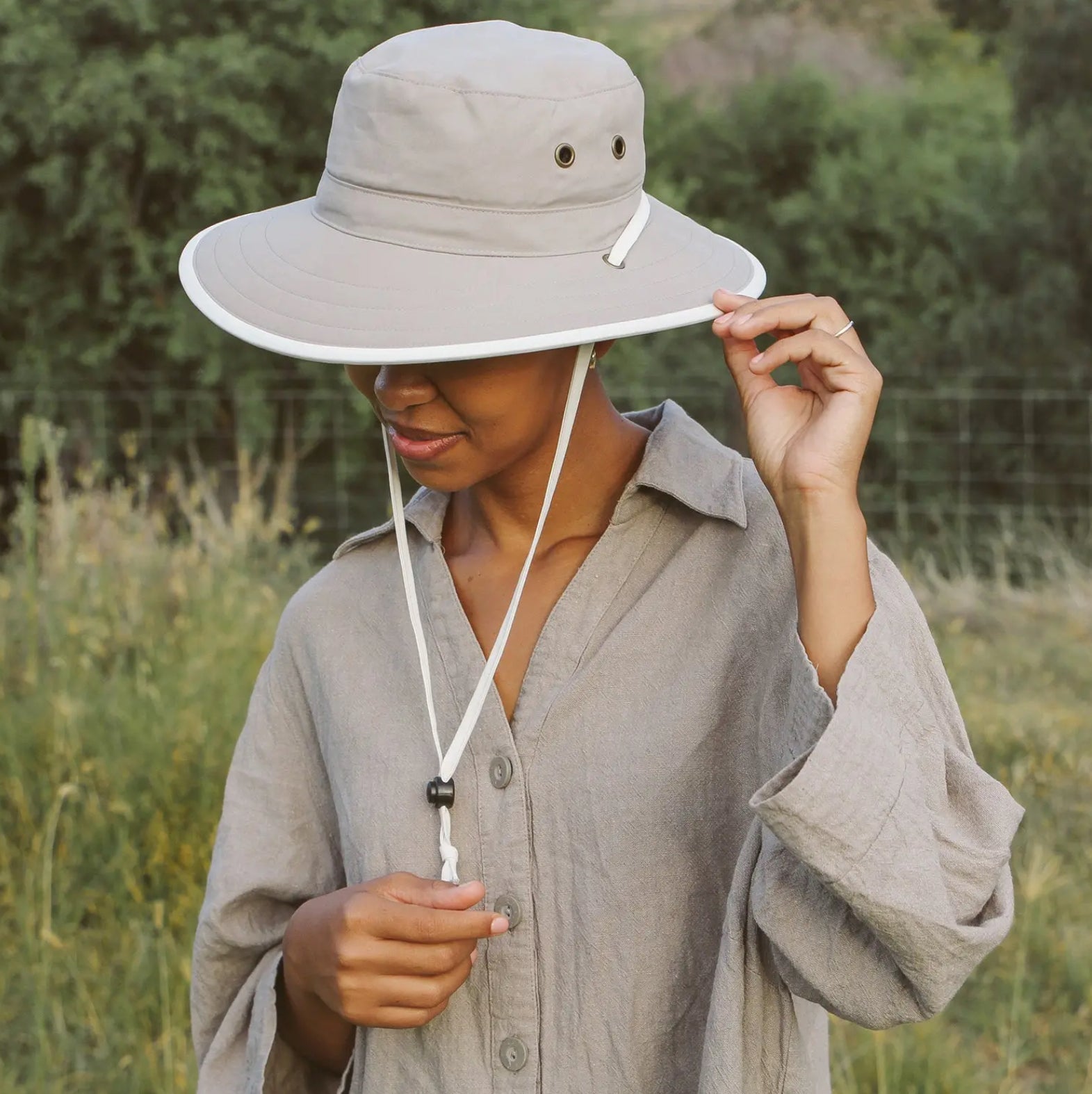 Explorer Hat in Stone / Natural