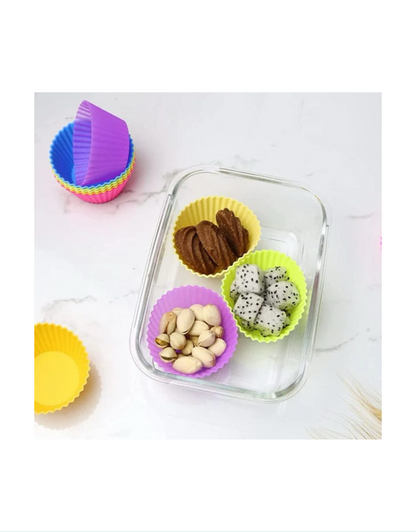 Silicone Muffin Cups (Set of 12)