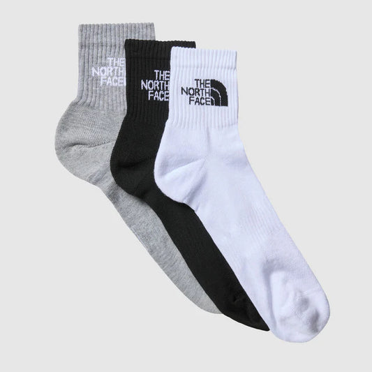 Sport Cushion 1/4 Socks 3pk in Multi