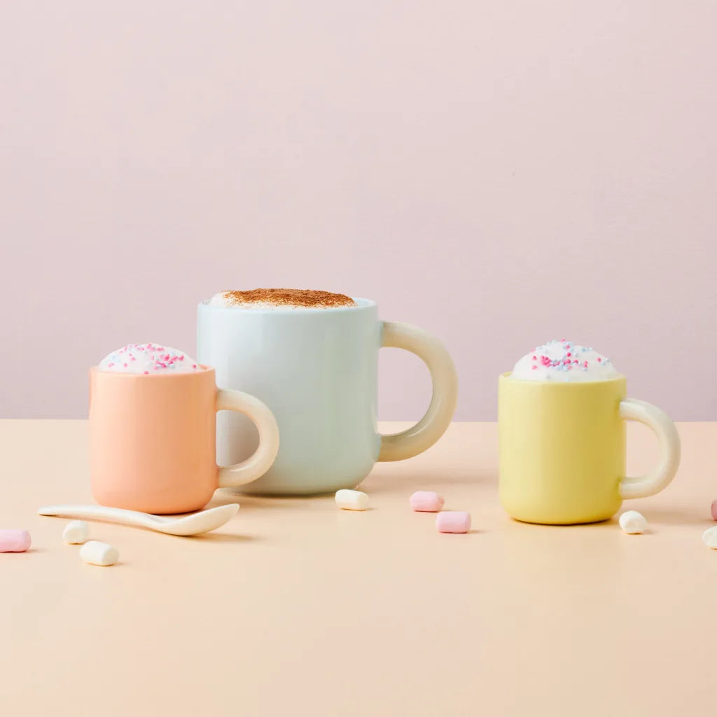 Sherbet Mini Mug in White