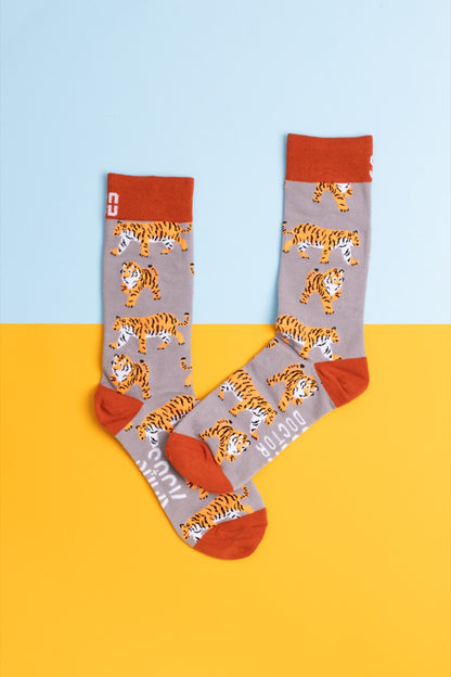 Cotton Big Cat Socks