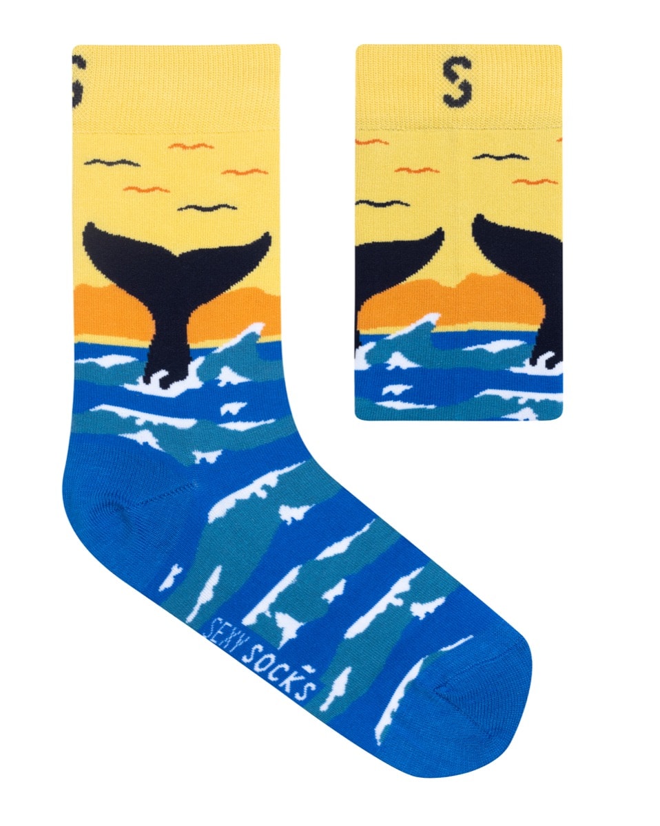 Bamboo Makin' Waves Socks