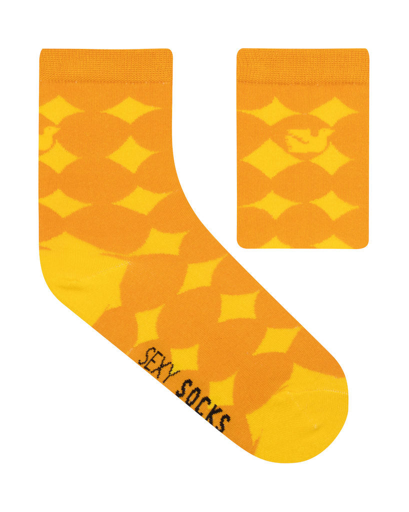 Skinny laMinx Bamboo Pebble Pollen Socks
