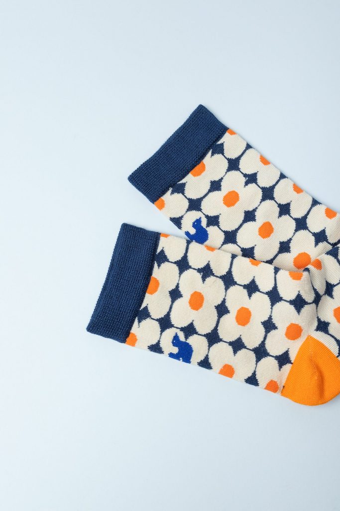 Skinny laMinx Bamboo Scandi Candy Petrol Socks