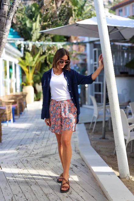 Merton Shorts in Red