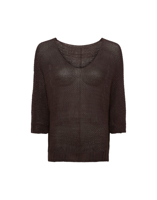 Betina Knit in Brown