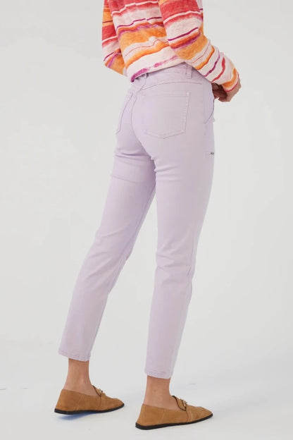 Olivia Pencil Ankle Wild Pansy Jeans