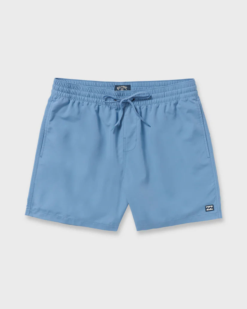 All Day Layback Volley Short in Sky Blue