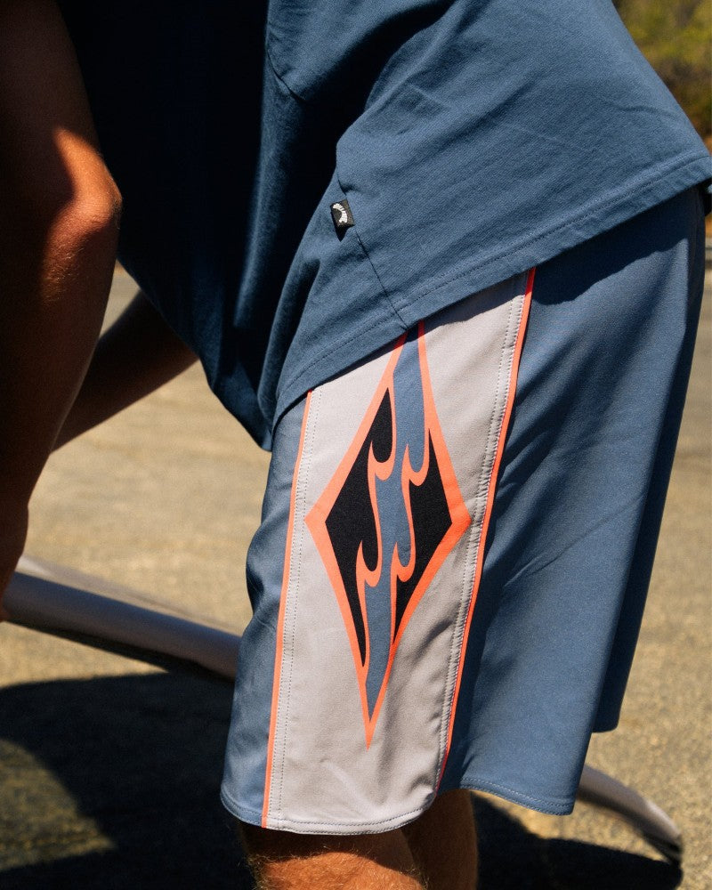 New Wave Pro Boardshort in China Blue
