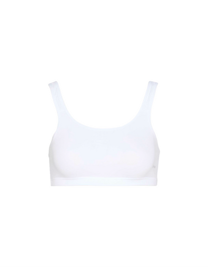 Pure & Simple Cotton Stretch Crop Top (3pk)