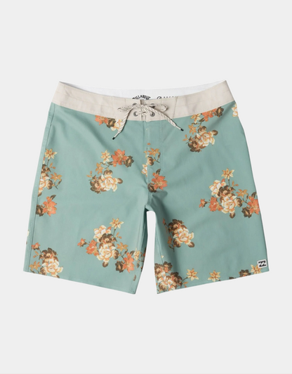 Sundays Pro 18.5" Boardshort in Sage