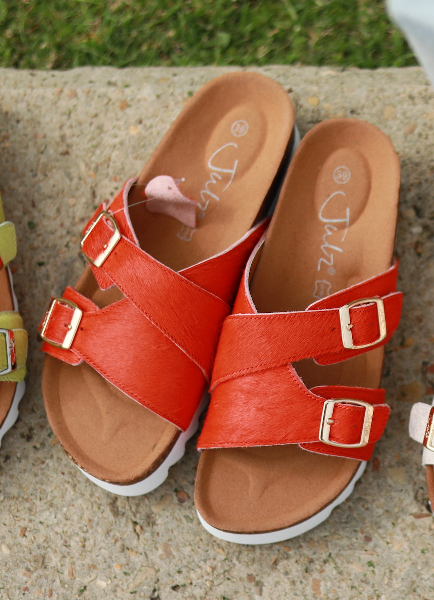Megan Sandal in Grapefruit