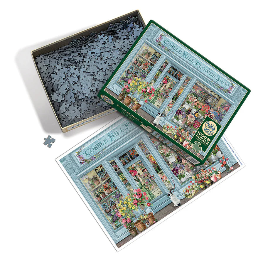 'Parisian Flowers' 1000 Piece Puzzle
