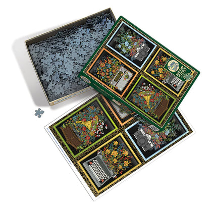'Floral Objects' 1000 Piece Puzzle