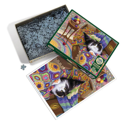 'Comfy Cat' 1000 Piece Puzzle