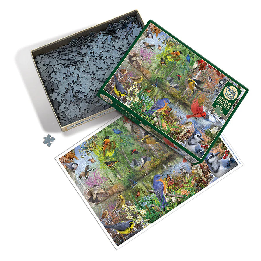 'Birds of The Season' 1000 Piece Puzzle
