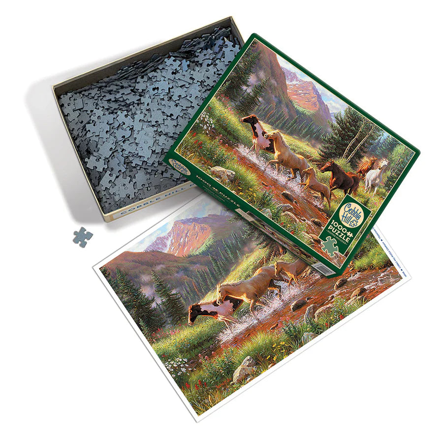 'Mountain Thunder' 1000 Piece Puzzle