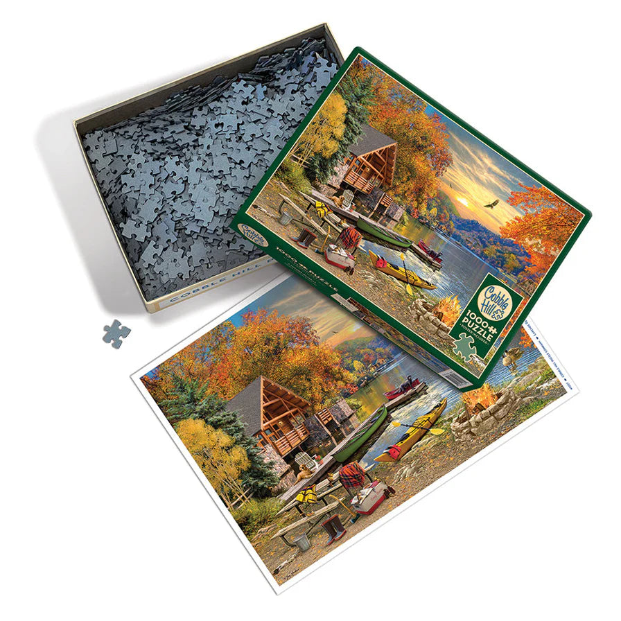 'Lakeside Retreat' 1000 Piece Puzzle