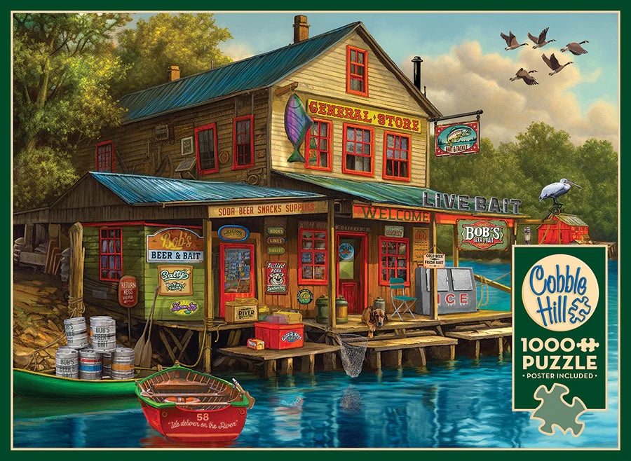 'Bob's Beer and Bait' 1000 Piece Puzzle