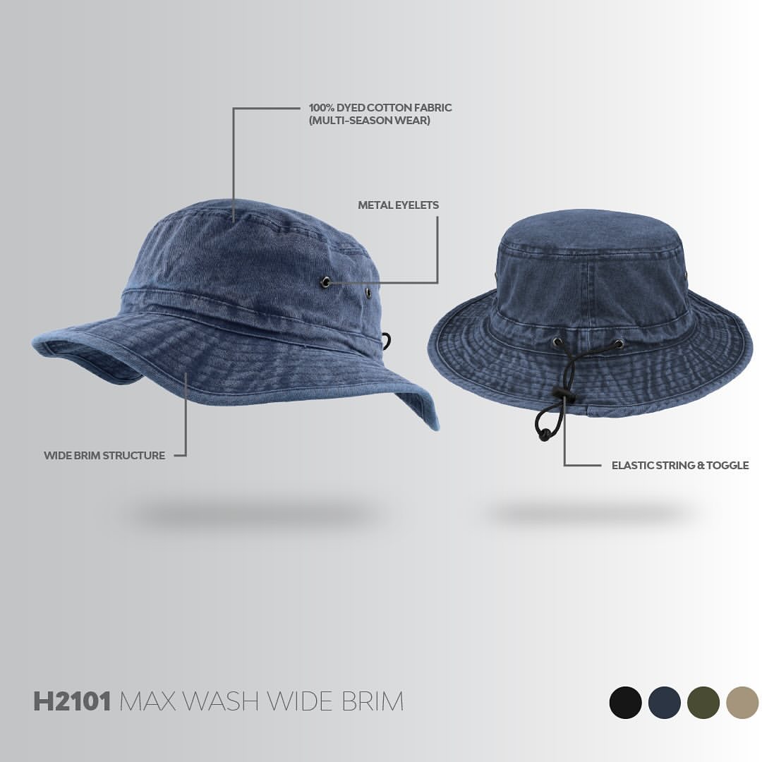 Max Wash Bucket Hat