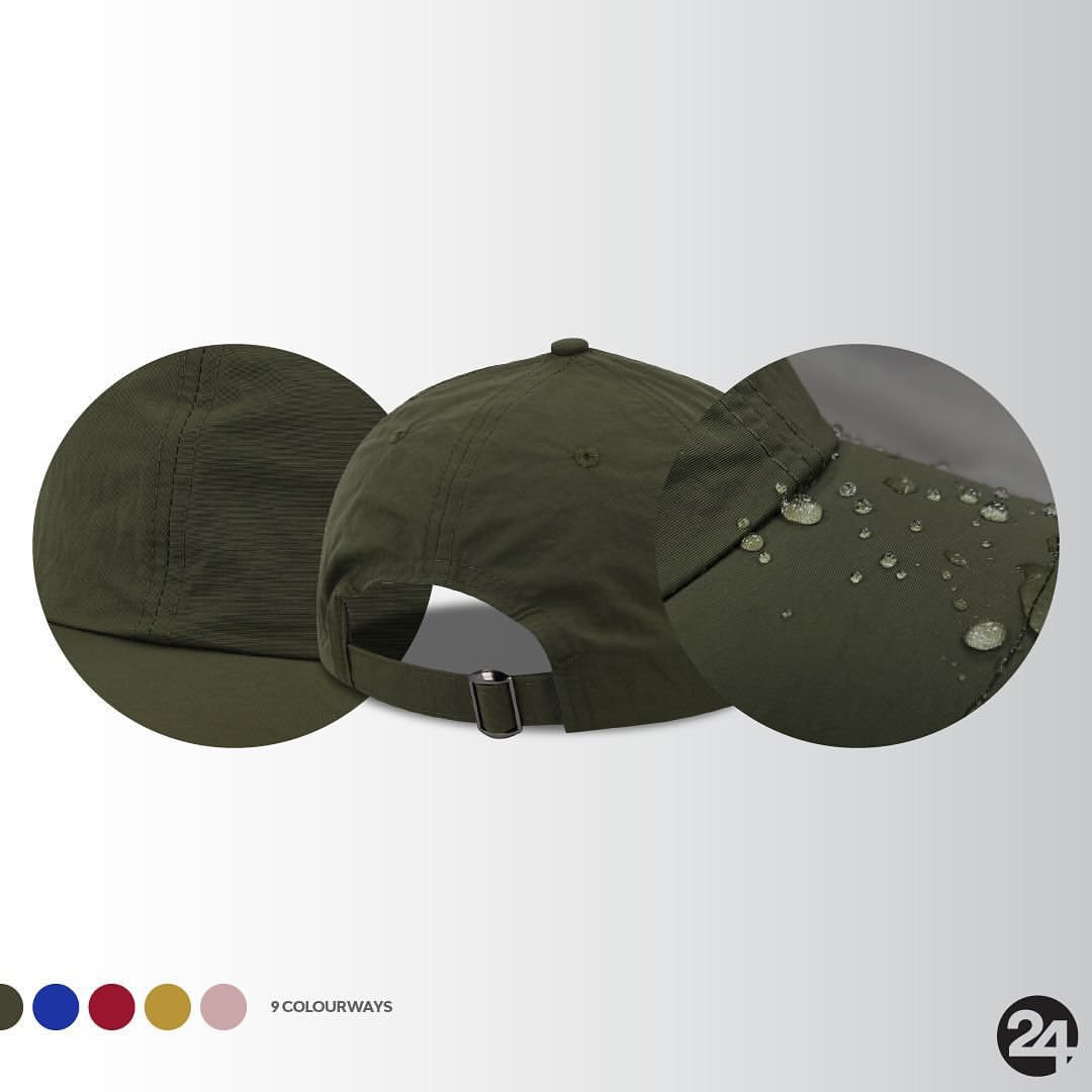 Crushed Nylon 6 Panel Cap