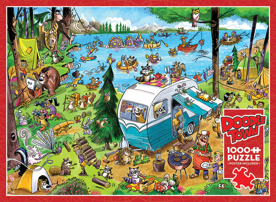 'Doodletown: Call of the Wild' 1000 Piece Puzzle