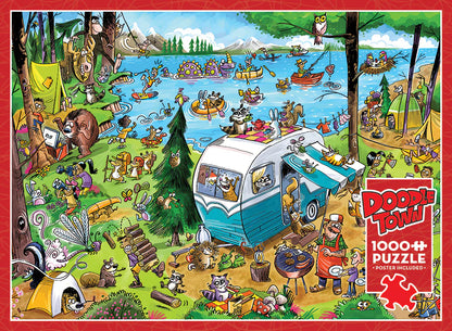 'Doodletown: Call of the Wild' 1000 Piece Puzzle