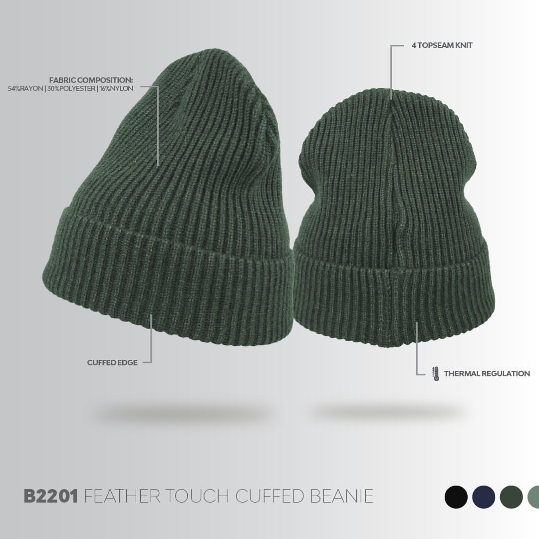 Feather Touch Cuffed Beanie