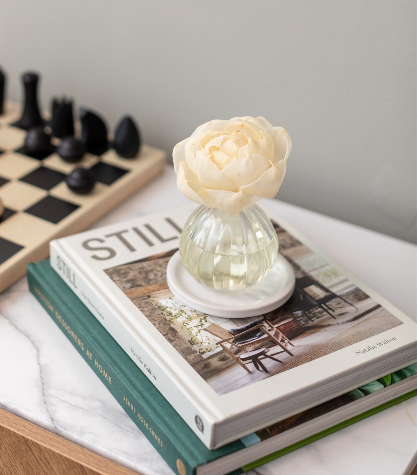 Classic Linen Flower Diffuser