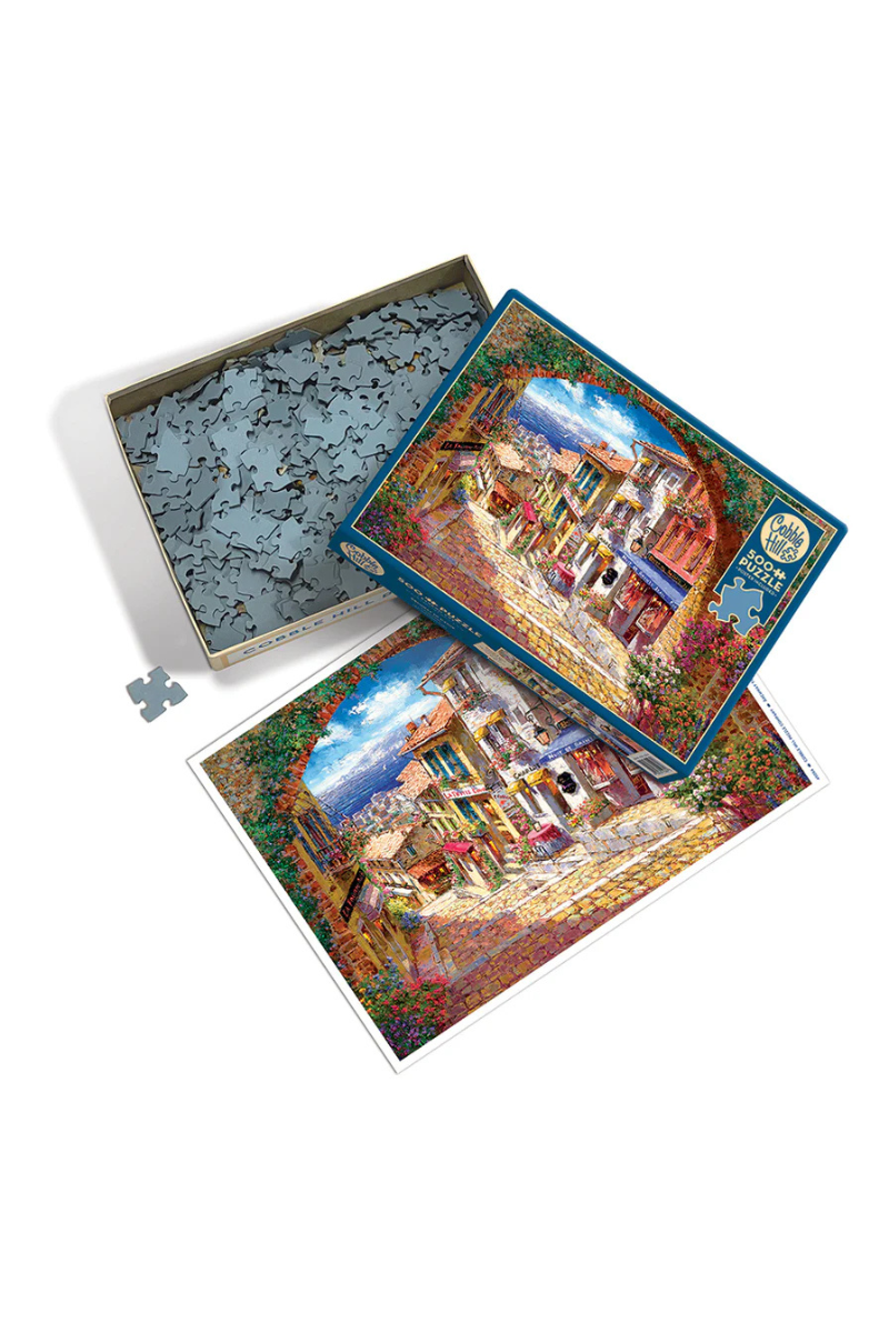 'Archway to Cagne' 500 Piece Puzzle